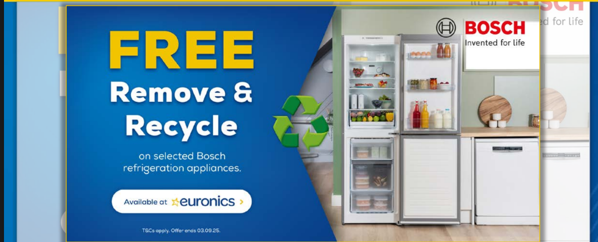 Bosch Free Removal and Recycling